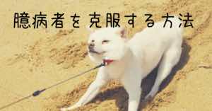 臆病を克服する法